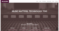 Desktop Screenshot of millsaudio.be
